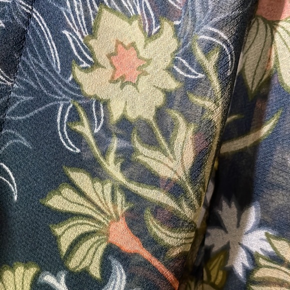 Elegant Wrap Dress with Matching Slip - Picture 10 of 11